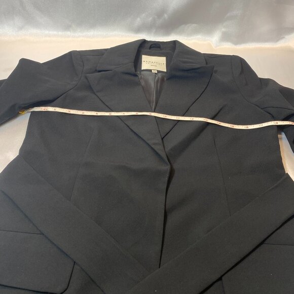 bagatelle Sport Belted Blazer Self Tie Fashion in Black - XS - Picture 11 of 16